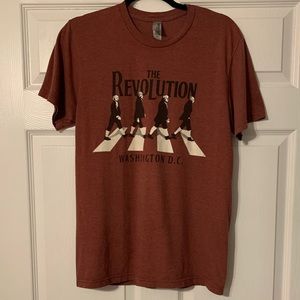 The revolution Washington D. C Beatles themed t shirt